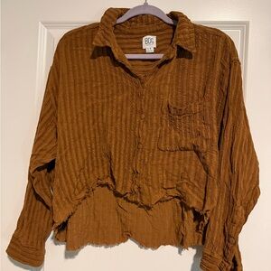 BDG Rust Textured Shirt
